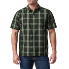 Сорочка тактична 5.11 Tactical Nate Short Sleeve Shirt Black Plaid L (71217-371) - изображение 1