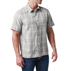 Сорочка тактична 5.11 Tactical Nate Short Sleeve Shirt Titan Grey Plaid S (71217-674) - изображение 4