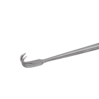 Крючок-ретрактор хирургический Фолькмана, 2 зубца, острый, 21,5 см - изображение 2