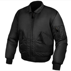 Тактична куртка бомбер Mil-Tec Us Basic Cwu Flight Jacket L чорна 10404502 - зображення 1