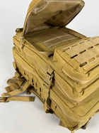 Рюкзак штурмовий тактичний Ultimatum Койот RT-1512, міцний військовий похідний рюкзак на 50 л - изображение 5