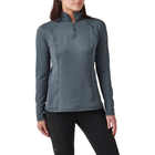 Термореглан жіночий 5.11 Tactical Women's Stratos 1/4 Zip Turbulence S (62417-545) - изображение 4