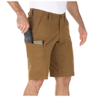 Шорти тактичні 5.11 Tactical Apex Short Battle Brown 40 (73334-116) - изображение 4