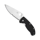 Ніж Spyderco Tenacious G-10 напівсерейтор C122GPS