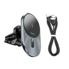 Тримач Hoco Magic magnetic wireless fast charging Car holder CA91 |5W-15W Max| grey