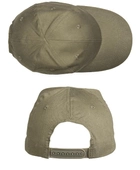 Бейсболка тактическая кепка военный блайзер Mil-Tec One size Олива (12315001) M-T - изображение 2