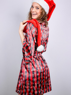 Халат жіночий DKaren Christmas Housecoat Dk 2XL Christmas Pattern No. 12 (5903251429949) - зображення 3