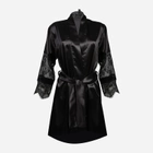 Халат жіночий DKaren Housecoat Beatrice L Black (5903251394087) - зображення 3