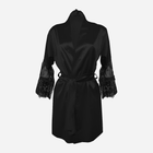 Podomka DKaren Housecoat Beatrice 2XL Black (5903251394100) - obraz 5