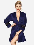 Podomka DKaren Housecoat Betty M Navy Blue (5902230059122) - obraz 1