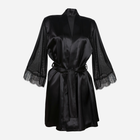 Podomka DKaren Housecoat Bonnie L Black (5903251381445) - obraz 3