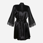 Халат жіночий DKaren Housecoat Bonnie S Black (5903251381421) - зображення 3