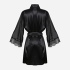 Халат жіночий DKaren Housecoat Bonnie 2XL Black (5903251381469) - зображення 4