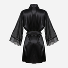 Podomka DKaren Housecoat Bonnie S Black (5903251381421) - obraz 4