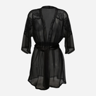 Podomka DKaren Housecoat Costance XL Black (5903251394414) - obraz 1