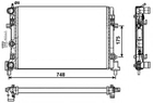 Радіатор NRF (53024)