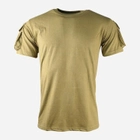 Тактическая футболка Kombat UK TACTICAL T-SHIRT S Койот (kb-tts-coy-s) - изображение 1