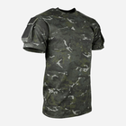 Тактична футболка Kombat UK TACTICAL T-SHIRT L Мультикам Чорна (kb-tts-btpbl-l) - зображення 4