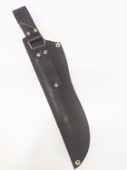 Чехол для ножа №9 кожаный черный 4,2/16 см - изображение 4