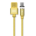 Кабель micro USB 1 м Gravity золотистий Remax RC-095m