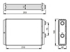 Радиатор печки NRF (53233)