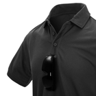 Футболка поло Helikon-Tex UPL Polo Shirt TopCool® Чорний XL - зображення 5