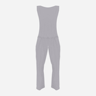 Piżama (podkoszulek + spodnie) DKaren Set Daliola 2XL Grey (5902230078192) - obraz 1