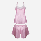 Piżama (podkoszulek + spodenki) DKaren Set Eleonor XL Pink (5903251431829) - obraz 3