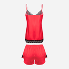 Piżama (podkoszulek + spodenki) DKaren Set Mandy XL Red (5903068511240) - obraz 4