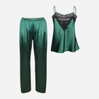 Piżama (spodnie + bluza) DKaren Set Sadie L Green (5903251432116) - obraz 4