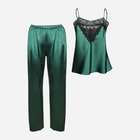 Piżama (spodnie + bluza) DKaren Set Sadie 2XL Green (5903251432130) - obraz 4