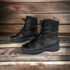 Берці черевики тактичне взуття теплі Зима до - 25 натуральна гідрофобна шкіра+хутро посилена п'ята та носок 47 - зображення 1