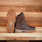 Берцы ботинки теплые Зима до - 25 натуральная гидрофобная кожа+натуральная шерсть усиленная пятка и носок 39 - изображение 6