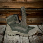 Берці черевики теплі Зима Оліва Унісекс натуральна шкіра (додатковий захист в екстремальних умовах) 45 - зображення 5