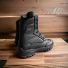 Берці черевики теплі Зима до - 25 натуральна гідрофобна шкіра+натуральне хутро посилена п'ята та носок 43 - зображення 4