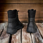 Берцы ботинки тактическая обувь теплые Зима до - 25 натуральная гидрофобная кожа+шерсть усиленная пятка и носок 39 - изображение 4
