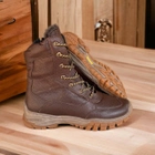 Берцы ботинки теплые Зима до - 25 натуральная гидрофобная кожа+натуральная шерсть усиленная пятка и носок 45 - изображение 7
