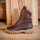 Берці черевики теплі Зима до - 25 натуральна гідрофобна шкіра+натуральна шерсть посилена п'ята та носок 38 - зображення 3