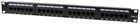 Патч-панель Logilink 19" 1U 24 порти Cat 6 UTP Black (4260113562093) - зображення 1