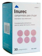 Suplement diety Farmasierra Inurec Orange Flavour 30 tabletek (8470001608697) - obraz 1