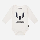 Боді для малюка Messi S49303-2 62-68 см White (8720815172090) - зображення 1