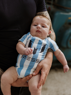 Боді для малюка Messi S49307-2 86-92 см Light Blue/White (8720815172274) - зображення 3