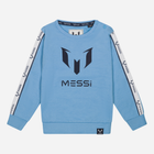 Bluza bez kaptura chłopięca Messi S49326-2 110-116 cm Jasnoniebieska (8720815173561) - obraz 1