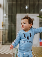 Bluza bez kaptura chłopięca Messi S49326-2 110-116 cm Jasnoniebieska (8720815173561) - obraz 3