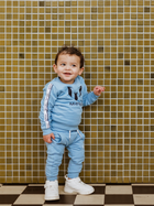 Дитячий світшот для хлопчика Messi S49326-2 110-116 см Світло-синій (8720815173561) - зображення 4