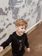 Дитячий світшот для хлопчика Messi S49351-2 122-128 см Чорний (8720815173677) - зображення 3