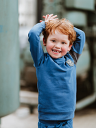 Дитячий світшот для хлопчика Messi S49420-2 122-128 см Синій (8720815175510) - зображення 3