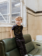Spodnie dresowe dziecięce Messi S49352-2 110-116 cm Czarne (8720815173714) - obraz 3