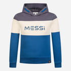 Bluza z kapturem chłopięca Messi S49416-2 122-128 cm Ciemnoszara (8720815175312) - obraz 1