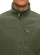 Флисовая кофта мужская / тактическая армейская флис куртка / военная флиска зсу 9137 OnePro L см Хаки 68824 - изображение 13